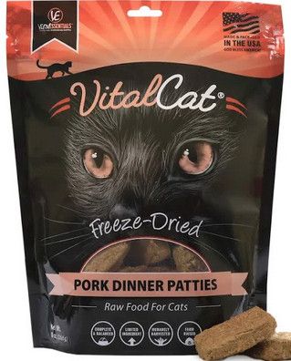 Vital Essentials Freeze Dried Patties Pork 8oz