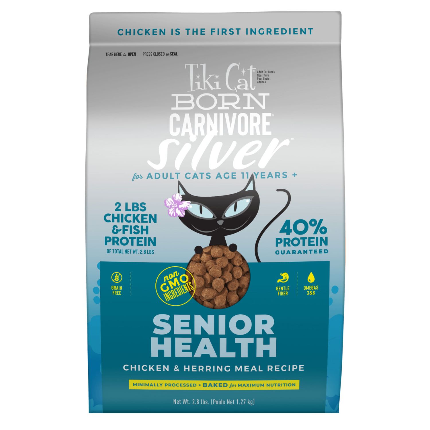 Tiki Cat Born Carnivore Silver Senior 2.8#