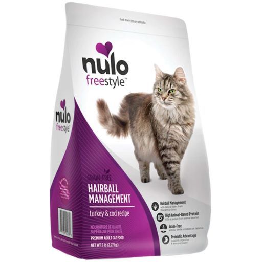 Nulo Freestyle Cat Hairball Management GF Turkey and Cod 5#