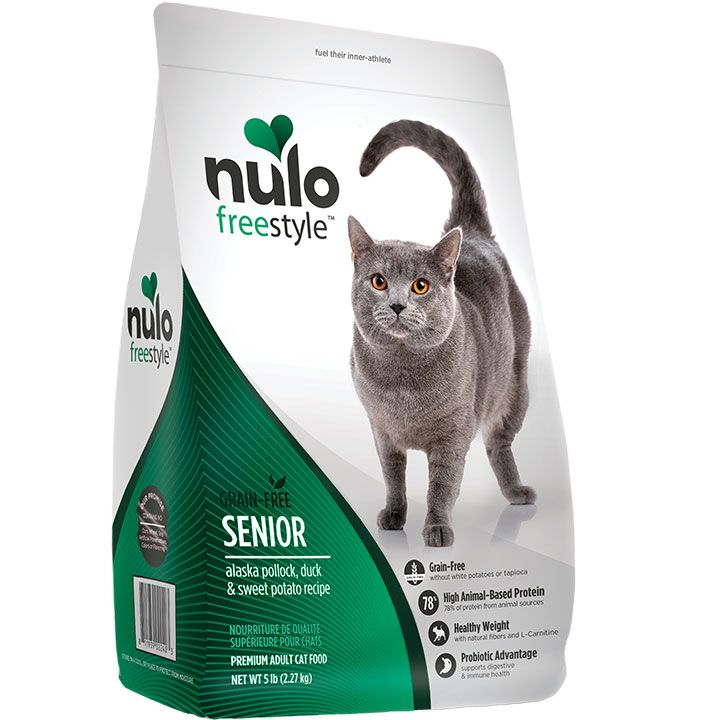 Nulo Freestyle Cat Senior GF Pollock and Duck 5#