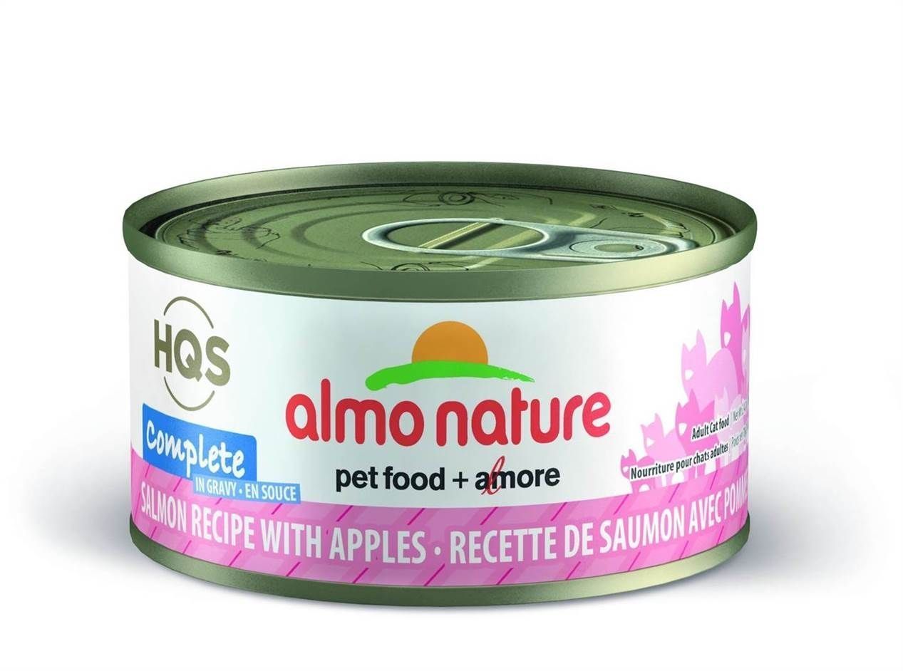 Box of Almo Nature Complete Salmon Apple 2.47oz