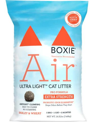 Boxie Cat Air Litter Lightweight Extra Strength 16.5#