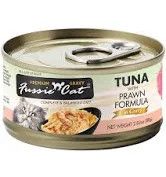 Box of Fussie Gravy Tuna Prawn 2.82oz