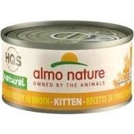 Box of Almo Nature Chicken Kitten 2.47oz
