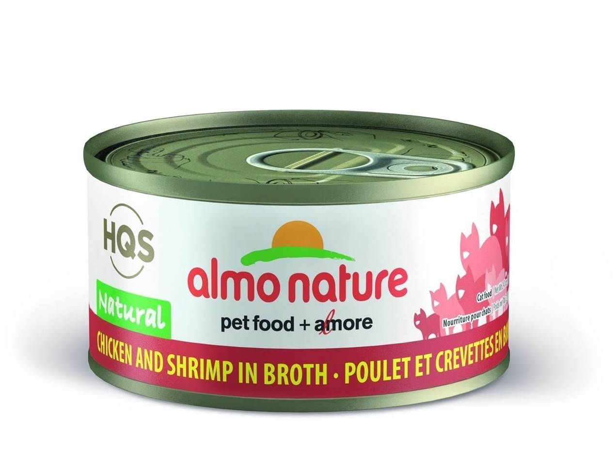 Box of Almo Nature Chicken and Shrimp 2.47oz