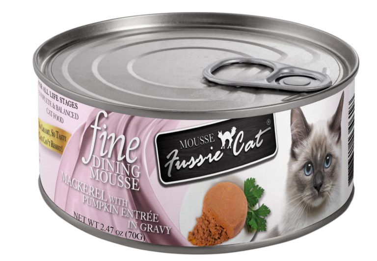 Box of Fussie Fine Dining Mousse Mackerel Pumpkin 2.47oz