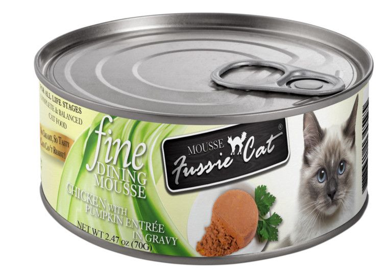 Fussie Fine Dining Mousse Chicken Pumpkin 2.47oz single