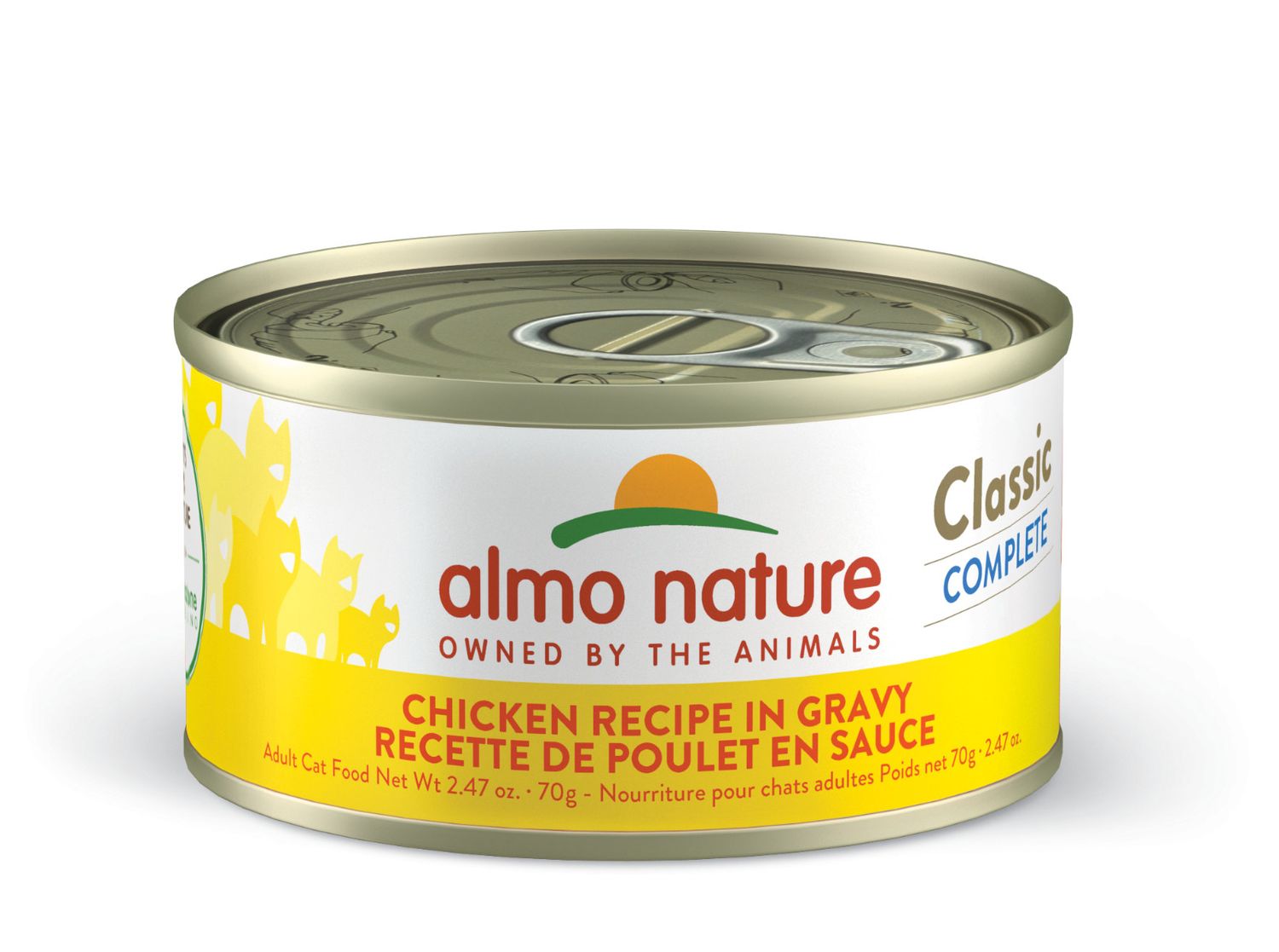 Box of Almo Nature Classic Complete Chicken Gravy 2.47oz