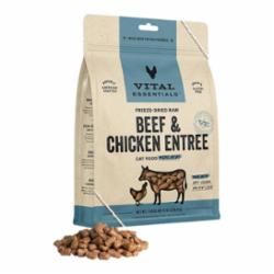 Vital Essentials Freeze Dried Mini Nibs Beef Chicken 12oz
