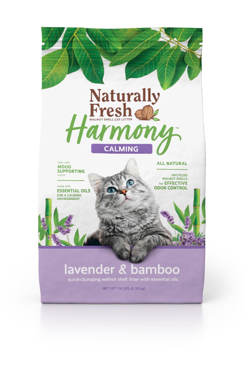 Naturally Fresh Harmony Lavender Bamboo Litter 14#