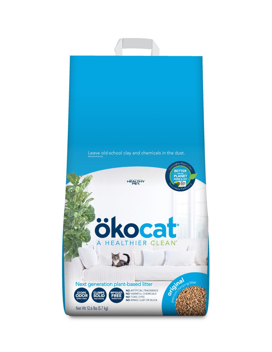 Okocat Litter Original Clumping Wood 9#