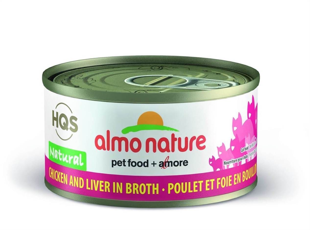 Box of Almo Nature Chicken and Liver 2.47oz