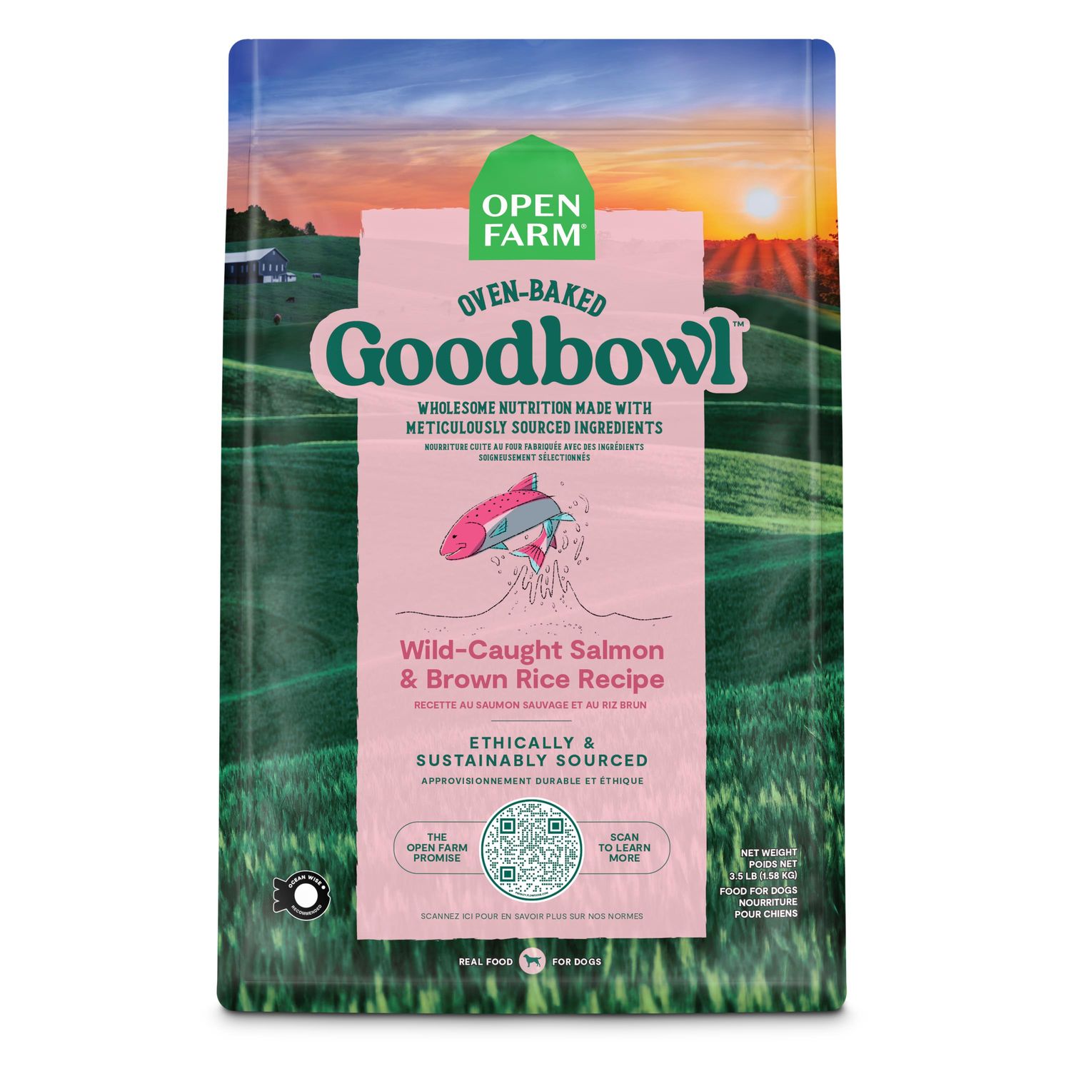 Open Farm GoodBowl Salmon and Brown Rice Cat 3#