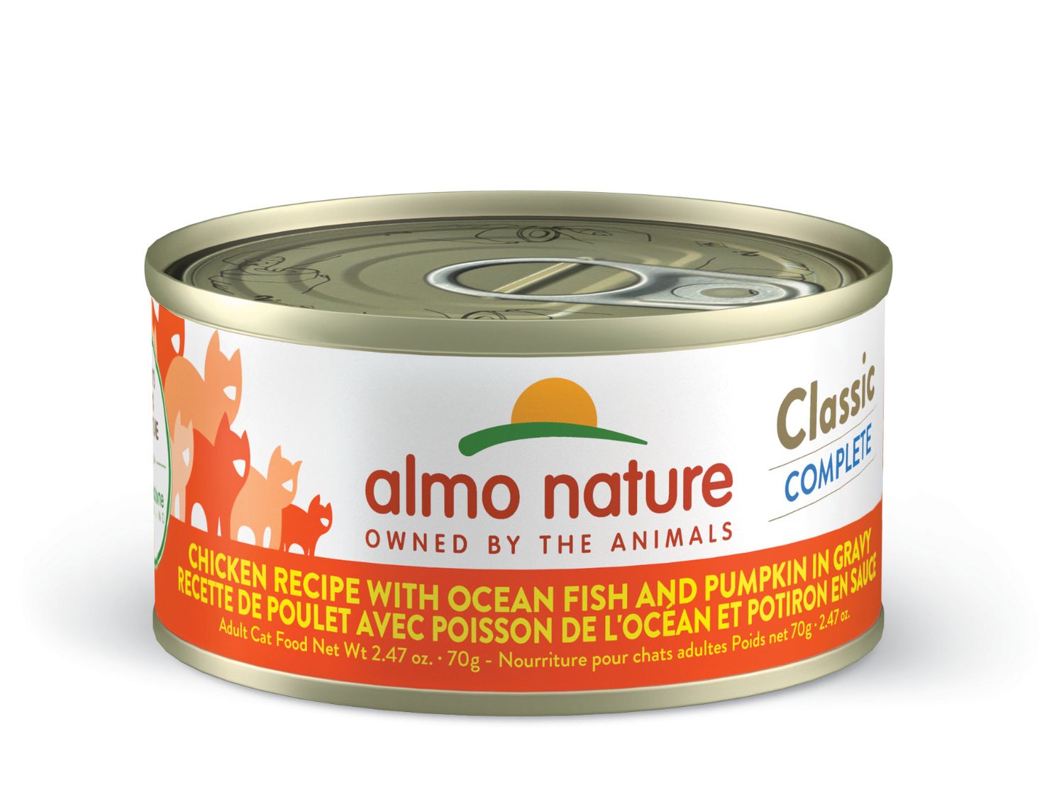 Almo Nature Classic Complete Chicken Ocean Fish Gravy 2.47oz single