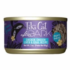 Tiki Cat After Dark Pate Chicken Quail 3oz single