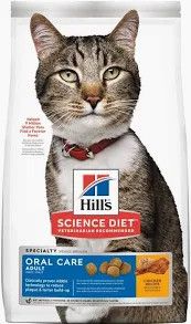 SO Hill's Science Diet Oral Care Adult Cat 3.5#