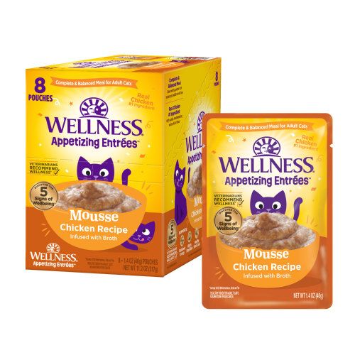 Box of Wellness Appetizing Entrees Mousse Chicken  1.4oz 24ct