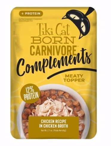 Tiki Cat Complements Topper Chicken 2.1oz single