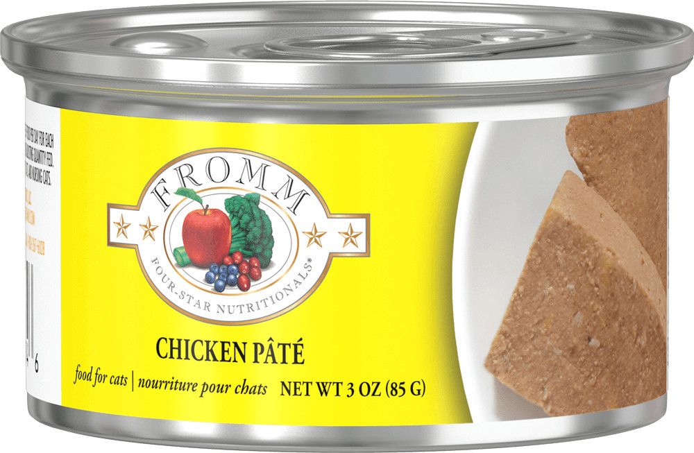 Box of Fromm Four Star GF Chicken Pate 3oz
