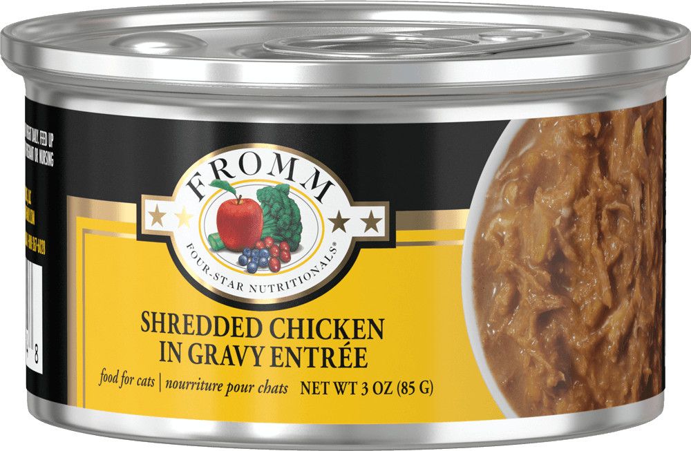 Box of Fromm Four Star Chicken in Gravy 3oz