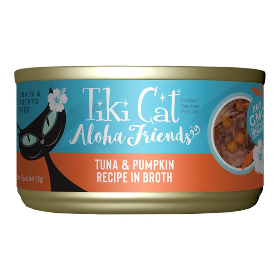 SO Box of Tiki Cat Aloha Tuna and Pumpkin 3oz