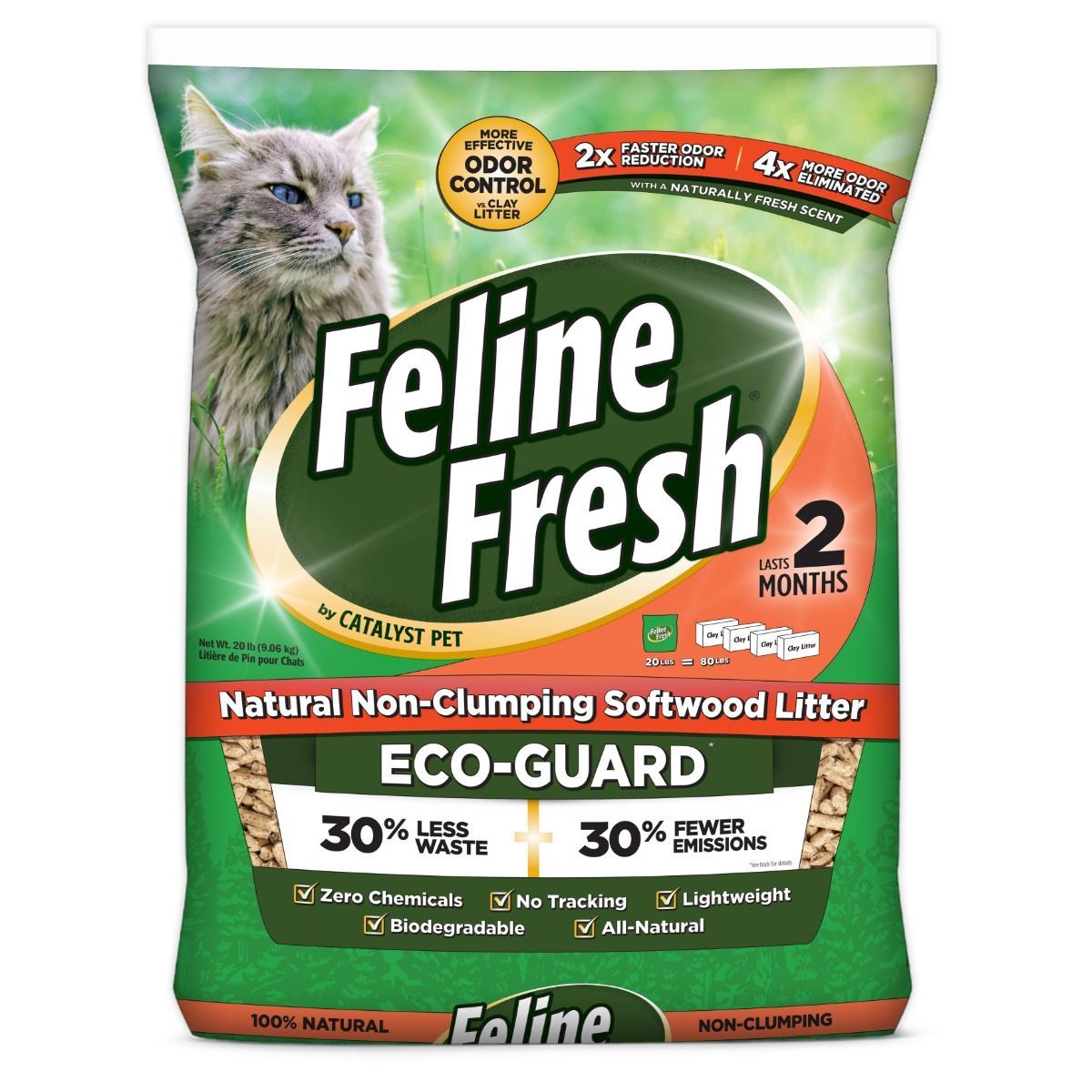 Feline Fresh Pine Litter 40#