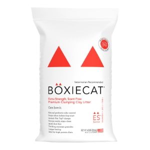 Boxie Cat Clay Extra Strength Litter 40#