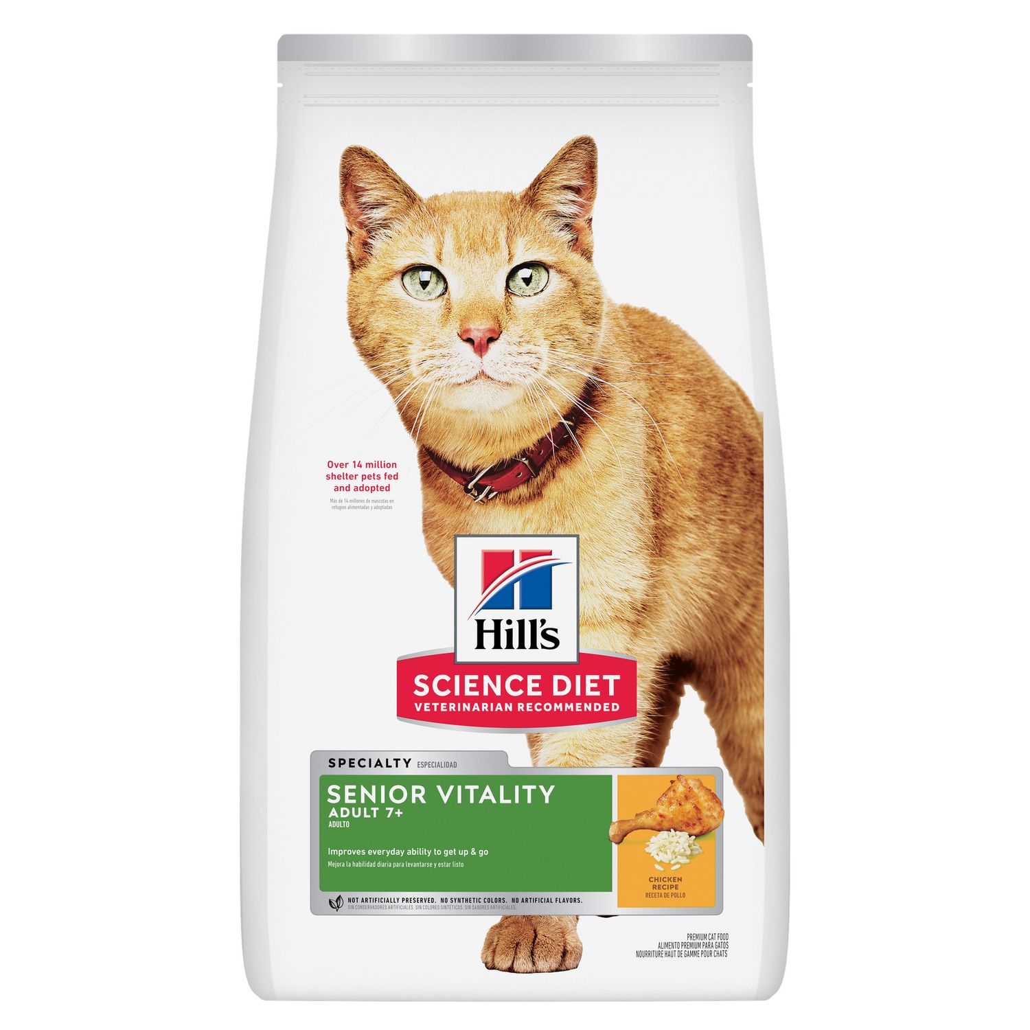SO Hill's Science Diet Senior Vitality Adult 7+ Cat 6#