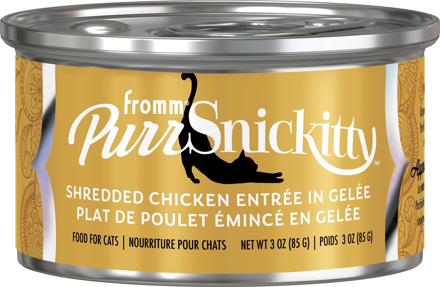 Box of Fromm PurrSnickitty Shredded Chicken In Gelee 3oz