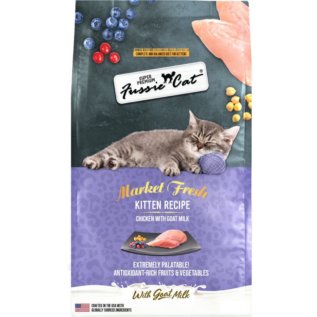 Fussie Cat Kitten Chicken and Goat Milk 10#