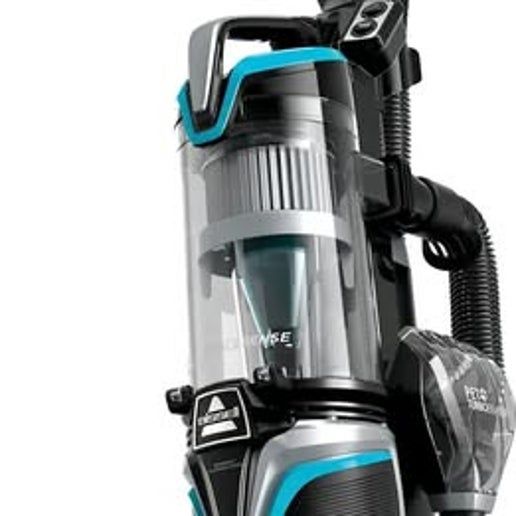 Close-up of BISSELL 2817 dustbin with easy-empty technology