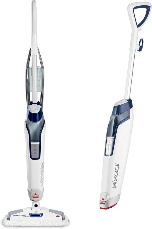 BISSELL PowerFresh Deluxe Steam Mop 1806 with SpotBOOST brush and Spring Breeze fragrance disc