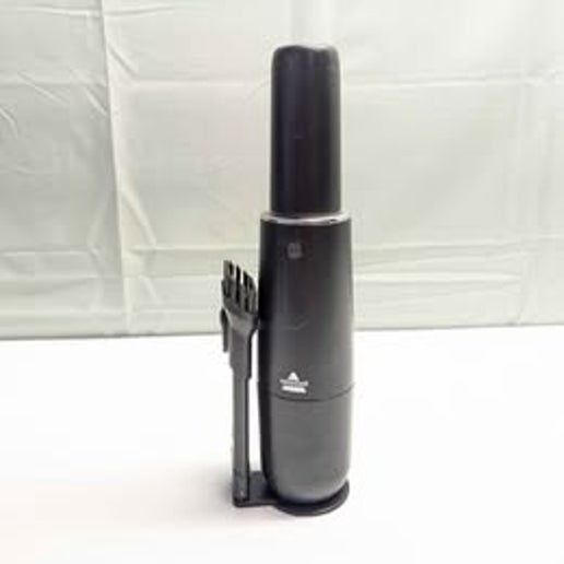 Bissell Cordless Hand Vacuum 29861 in red and black with ergonomic grip and detachable dust cup