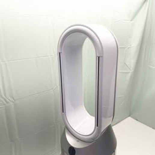 Close-up of the top section of the Dyson PH3A Purifier Humidify + Cool Autoreact showing control panel and air vents
