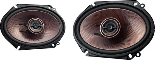Kenwood KFC-C681 6&quot; x 8&quot; 2-way car speaker with polypropylene woofer cone and balanced dome tweeter.