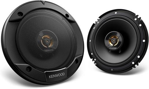 Kenwood Road Series 6-1/2&quot; 2-way car speaker front view (pair).