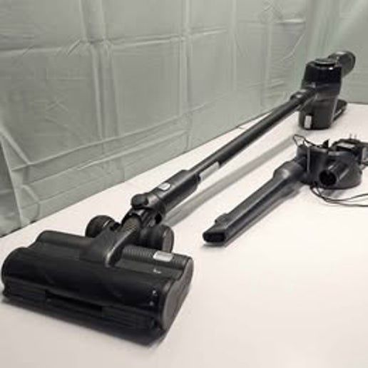 Levoit VortexIQ 40 Flex Cordless Stick Vacuum in sleek gray design, featuring detachable components.