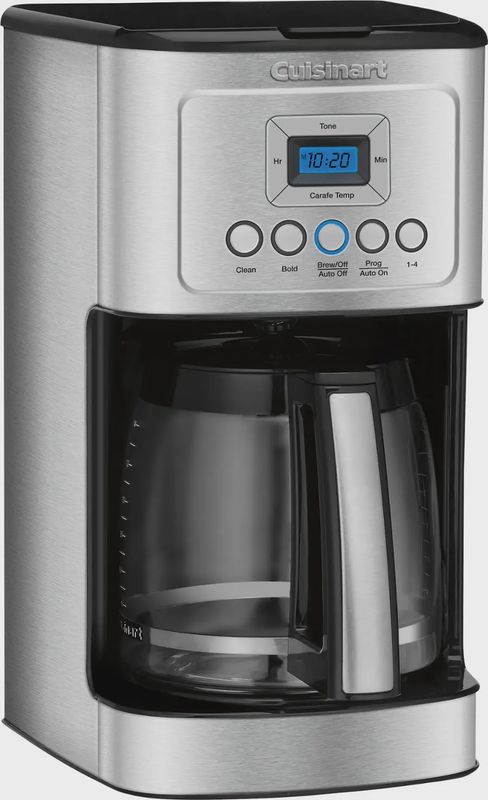 Cuisinart PerfectTemp 14 Cup Coffeemaker with stainless steel carafe and digital control panel