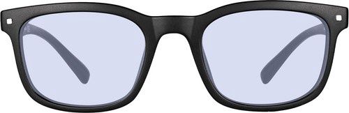 EnChroma Grayson Cx1 Indoor DT color-enhancing glasses with black frame, designed for improved color vision indoors