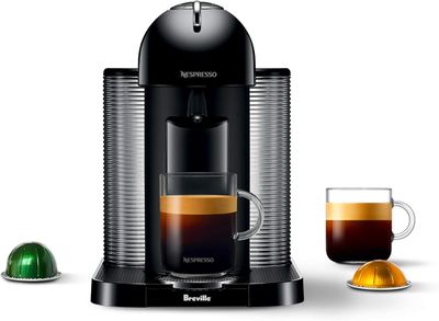 Nespresso Vertuo Coffee and Espresso Maker by Breville, designed for brewing both coffee and espresso.