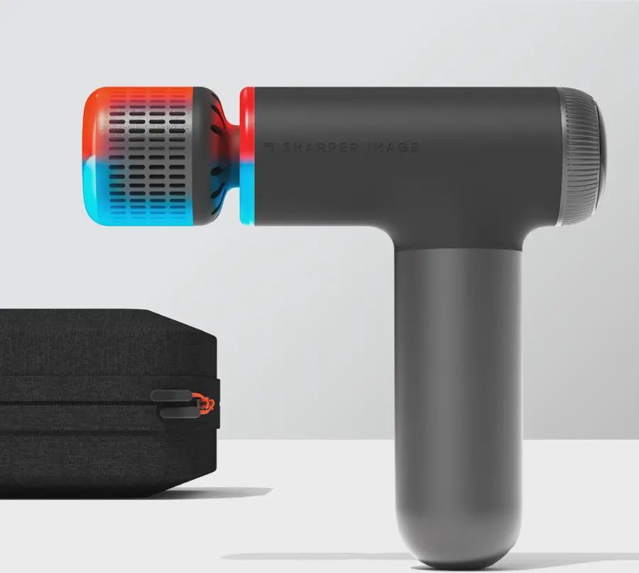Side profile of the PowerBoost Pro Hot &amp; Cold Compact displaying its insulated body and temperature control interface.