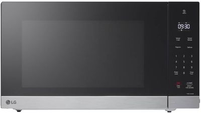 Front view of LG 2.0 Cu. Ft. countertop microwave