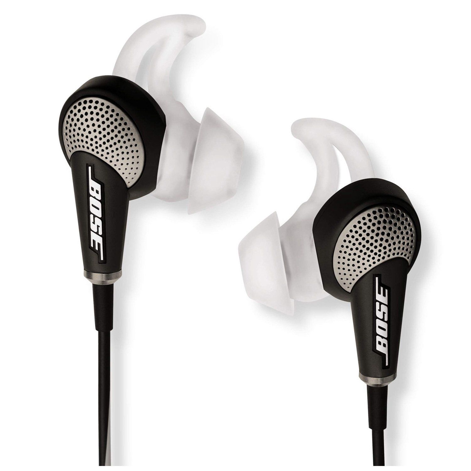 Bose QuietComfort 20 Acoustic Noise Cancelling Headphones for Apple Devices featuring inline microphone and remote control