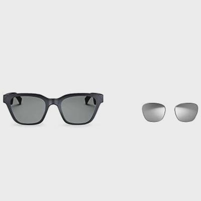 Bose Frames Alto with interchangeable Alto Style lenses attached, black frame