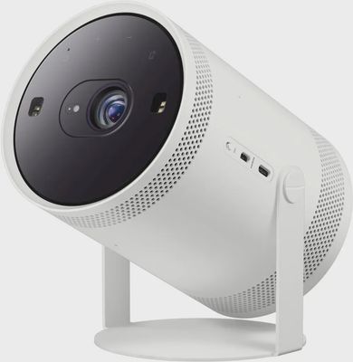 Diagonal view of Samsung The Freestyle 2nd Gen Smart Portable Projector