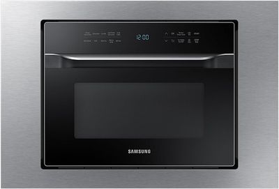 Trim Kit installed on Samsung MC12J8035CT Countertop Microwave