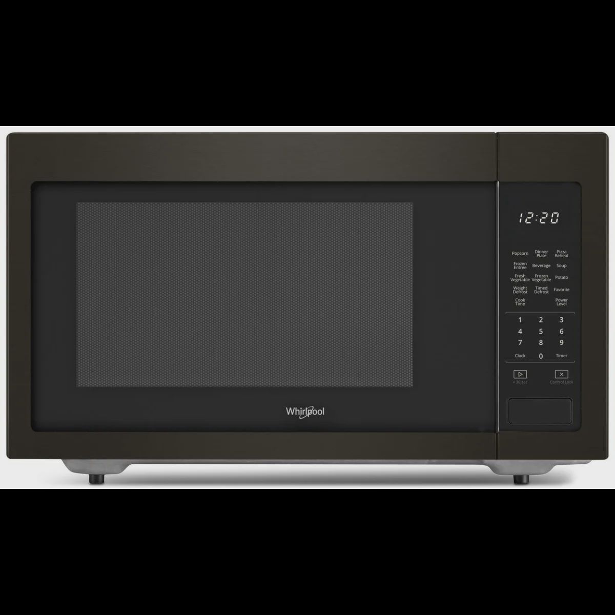Samsung 1.6 cu. ft. black countertop microwave with sensor cook technology