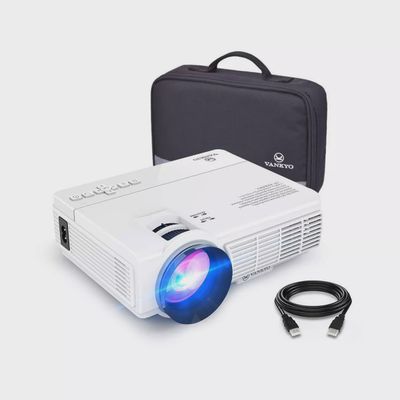 Vankyo Leisure 3 Mini Projector – front view showing lens and compact design