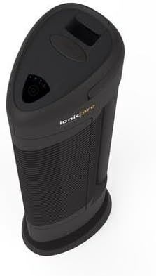 Envion Ionic Pro Electrostatic Air Purifier in black, designed for 200 sq ft coverage