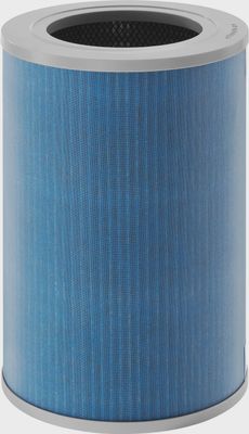 Front view of Insignia replacement filter with HEPA and carbon layers.